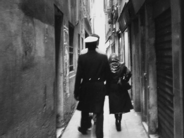 Sophie Calle, Suite Vénitienne (1980). Photographs and text presented as an installation and book, variable dimensions. Paris: Collection of the Centre Pompidou. Courtesy of and copyright the artist