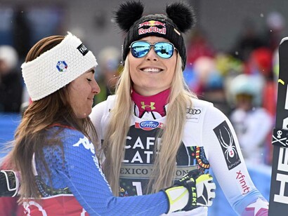 Sofia Goggia e Lindsay Vonn