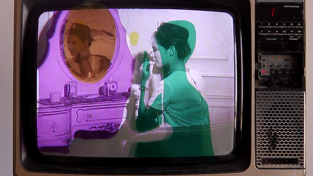 All images Hiwa K, My Father's color periods, 2013, video Installation with 16 old TV sets and cellophane sheets, Courtesy of Prometeogallery di Ida Pisani
