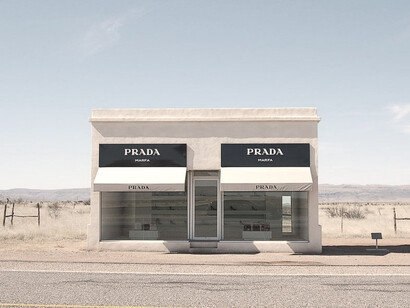 Esta abandonada tienda de Prada se convirtió en un lugar de peregrinaje para los amantes de la moda