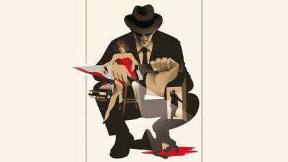 Portada del libro «Diccionario apasionado de la novela negra» que condensa los elementos fundamentales de este género