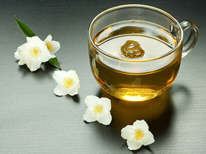 Tè al gelsomino in foglie
