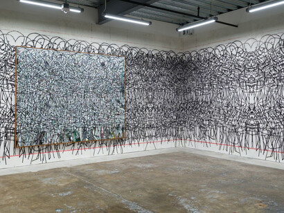 Noah, Exhibition view. Courtesy of Ever Gold 