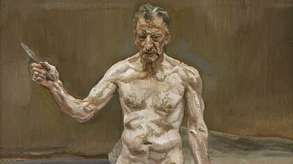 Painter Working, Reflection, 1993 (detalle)