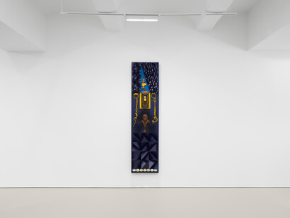 Installation view, Emanoel Araújo, 2023
Jack Shainman Gallery, 513 W 20th Street, New York, NY. © Emanoel Araújo. Courtesy of the Estate of Emanoel Araújo and Jack Shainman Gallery, New York. Photo: Dan Bradica