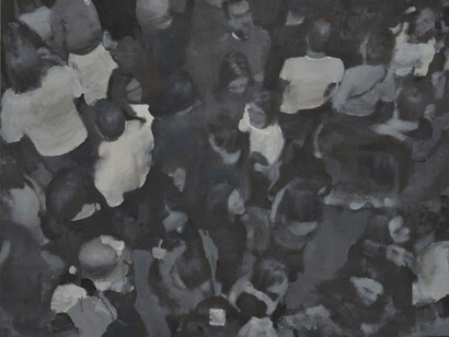 Daniele Galliano, Constellations, 2014, oil on canvas, 50 x 60 cm