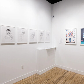 Tom Haugomat and Anuj Shrestha, Cities of love, exhibition view. Courtesy of Paradigm Gallery + Studio