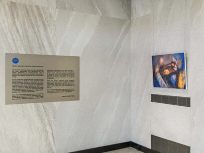 Yuli Aloni Primor, Fractured, exhibition view. Courtesy of Zaz10TS