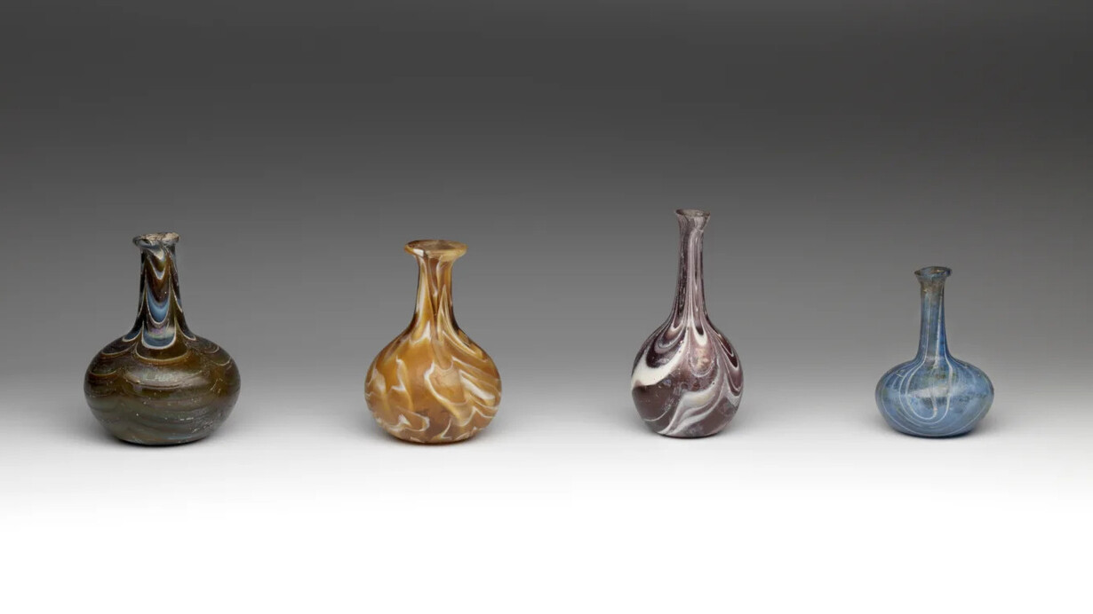 Glass: made in antiquity. Courtesy of Allard Pierson