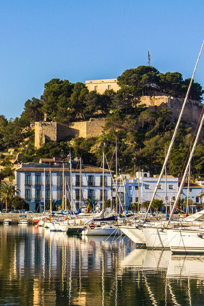Castillo de Denia, Valencia, España
