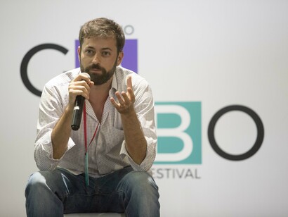Foto 4:Conferencia "¿Cómo cubrir Latinoamérica, la región más violenta del mundo?". Foto: David Estrada