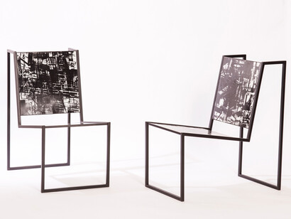 Chiaroscuro Chair by Pedro Barrail 2014 at Cristina Grajales Gallery