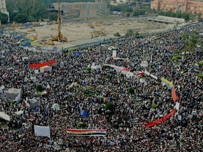 Protestos na Praça Tahir, Cairo, Egito (2011)