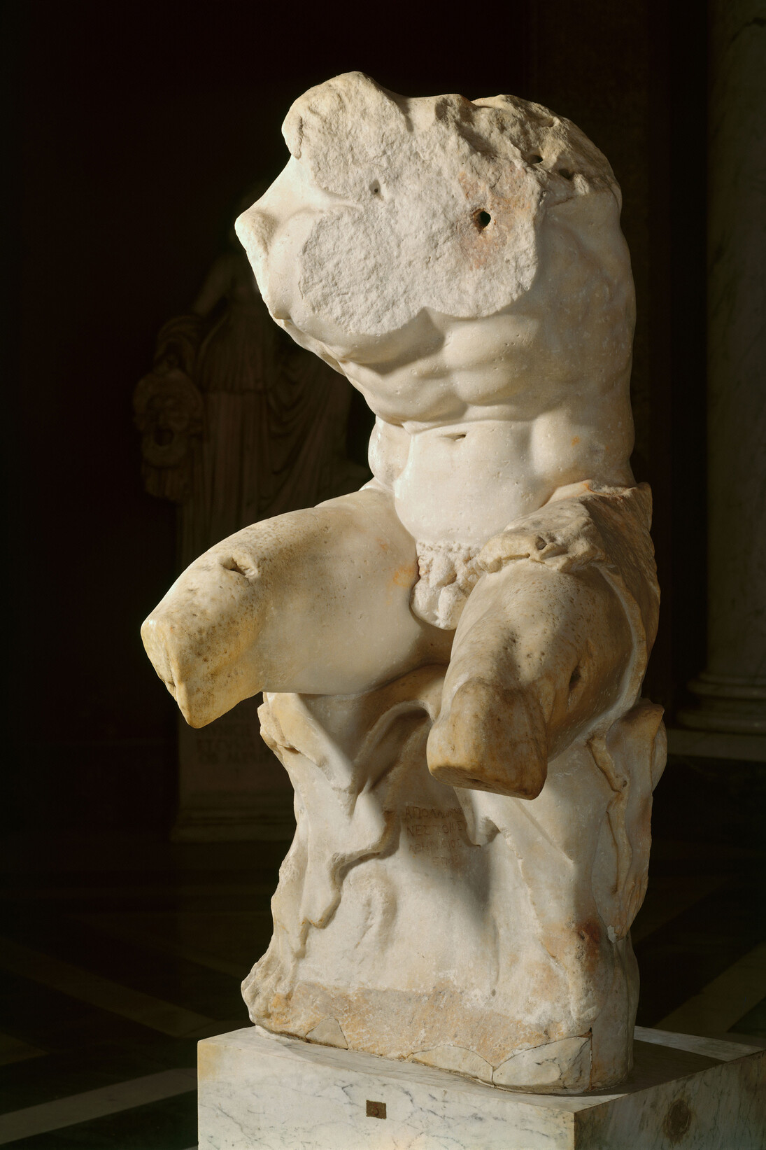 Belvedere Torso, 1st century BC. Vatican, Museo, Pio-Clementino. © 2015. Photo Scala, Florence
