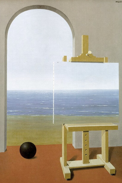 René Magritte – La condición humana (1935)
