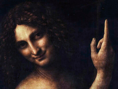Saint Jean-Baptiste est un tableau de Léonard de Vinci conservé au Musée du Louvre à Paris (1513). La fascination se voit dans les regards et les oreilles par lesquels ils se connectent aux autres 
