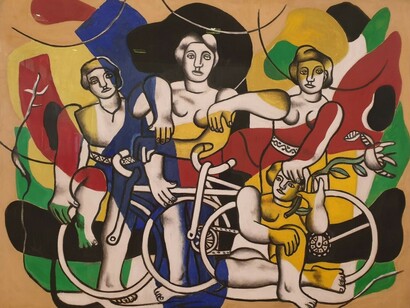 Fernand Léger, The Four Cyclists, 1948