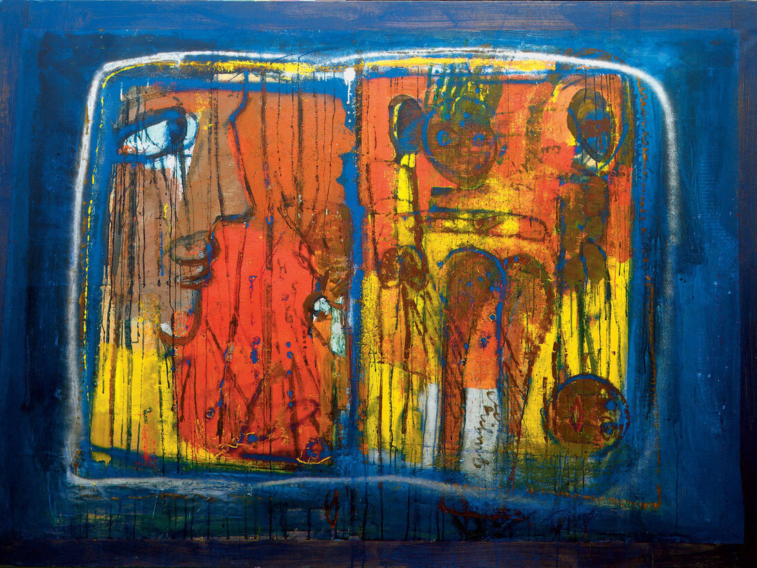 Renzo Ferrari,
Notturno d’Italia,
2001-2002,
Olio su tela,
143 x 198 cm,
Collezione Città di Lugano,