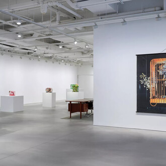 Tetsumi Kudo, Cages, exhibition view. Courtesy of Hauser & Wirth Gallery