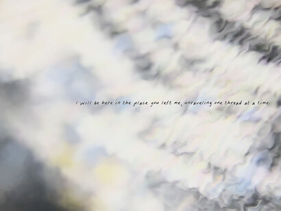 Mariam Ghani, There's a hole in the world where you used to be (still), 2024. Courtesy of Ryan Lee Gallery