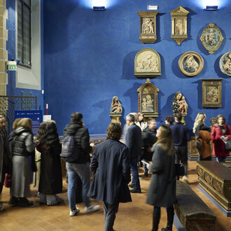 Officina Bardini. L’arte del legno, exhibition view. Courtesy of Fondation MUS.E