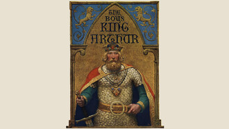 Illustrazione di Re Artù, nome originario inglese: Arthur