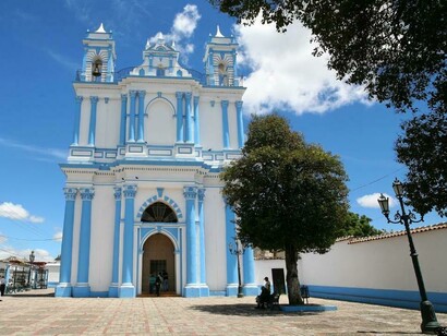 San Cristóbal de las Casas. Chiapas, México. Iglesia de Santa Lucía