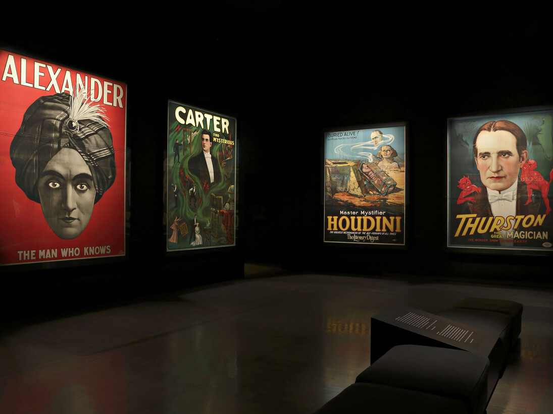 Illusions, The Art of Magic, Exhibition view. Courtesy of McCord Museum