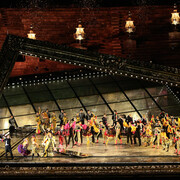 Opera Festival all’Arena di Verona, edizione passata, vista dello spettacolo. Per gentile concessione dell’Arena di Verona. Foto di Ennevi Foto