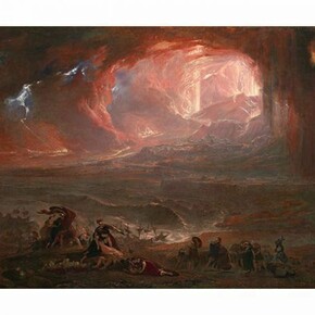 John Martin, The Destruction of Pompei and Herculaneum 1822, restored 2011, Tate
