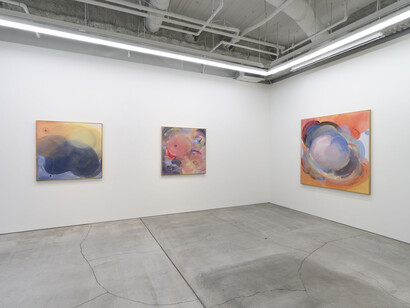 Sigrid Sandström, Dusk, exhibition view. Courtesy of Galerie Perrotin 