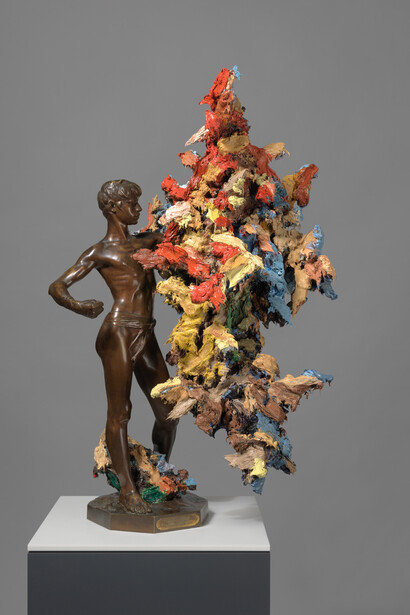 American Sublime. © 2018 Glenn Brown. Photo: Mike Bruce. Courtesy of the artist and Gagosian