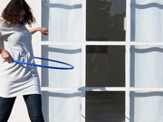 Virginia Zanetti, Infinito presente/hula hoop, 2012, foto Nicolò Burgassi
