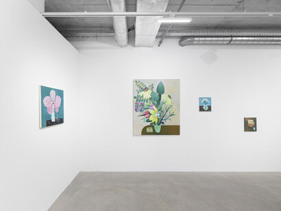 Hana Puchová, Creatures on the table, exhibition view. Courtesy of White&Weiss Gallery