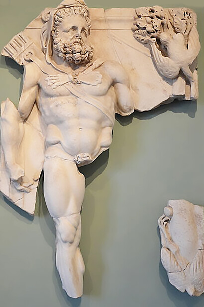 Stymphalian birds housed at Musée Saint-Raymond, found within Villa Chiragan, offering a fascinating insight into ancient mythological depictions