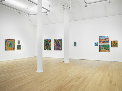 Various artists, Ayiti Toma II. Faith, family, and resistance, exhibition view. Courtesy of Luhring Augustine Gallery
