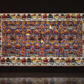 Installation view of Nevet Yitzhak’s WarCraft, Yossi Milo Gallery. © Thomas Seely, Courtesy Yossi Milo Gallery, New York