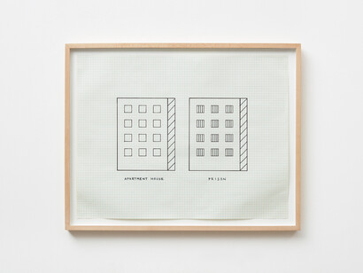 Peter Halley, Exhibition view. Courtesy of Modern Art