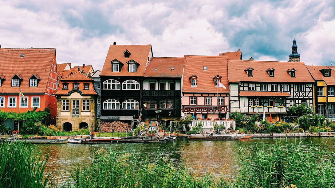 La pequeña Venecia en Bamberg, Alemania