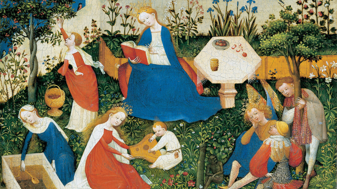Master of the Garden of Paradise, Little Garden of Paradise, ca. 1400. Mit freundlicher Genehmigung des Städel Museums