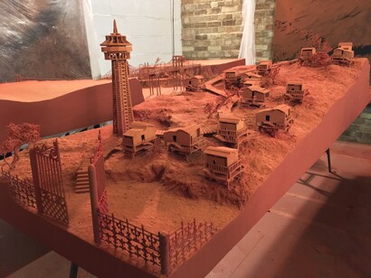 Saad Qureshi, Exhibition view. Courtesy of Gazelli Art House