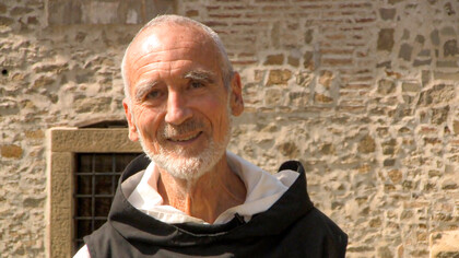 Brother David at Le Celle