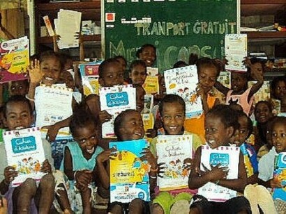 Les enfants de l'école Graine de riz