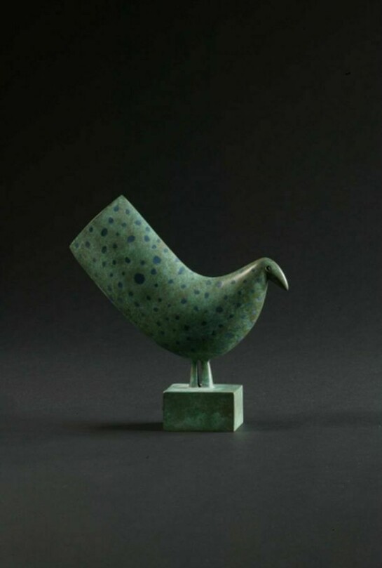 Jon Buck, Taleteller, bronze, edition of 10