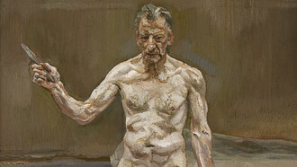 Painter Working, Reflection, 1993 (detalle)