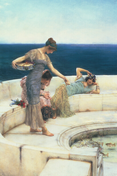 Lawrence Alma-Tadema, I preferiti d'argento, 1903, Manchester Art Gallery, Regno Unito