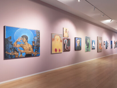An Uncanny Likeness, Exhibition view. Courtesy of Simon Lee Gallery