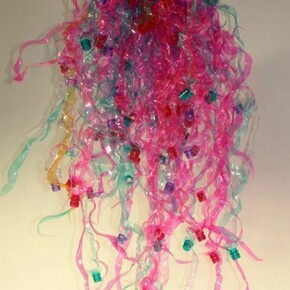 Enrica Borghi, Medusa, 2010 Installazione PVC, dimensioni variabili