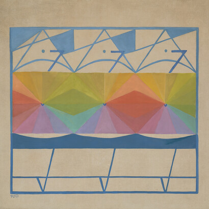 Germaine Derbecq, Éxtasis. 1899-1973. Cortesía de la Colección de Arte Amalia Lacroze de Fortabat