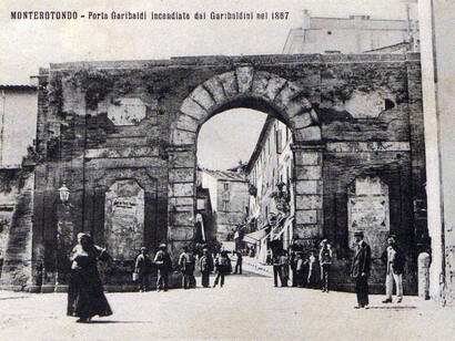 Porta Romana, poi detta 'porta Garibaldi'